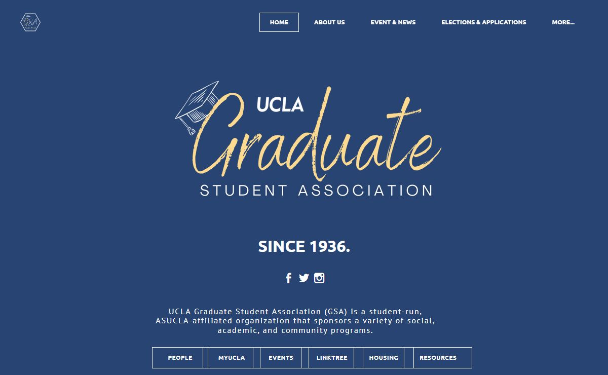 UCLA - GSA Home