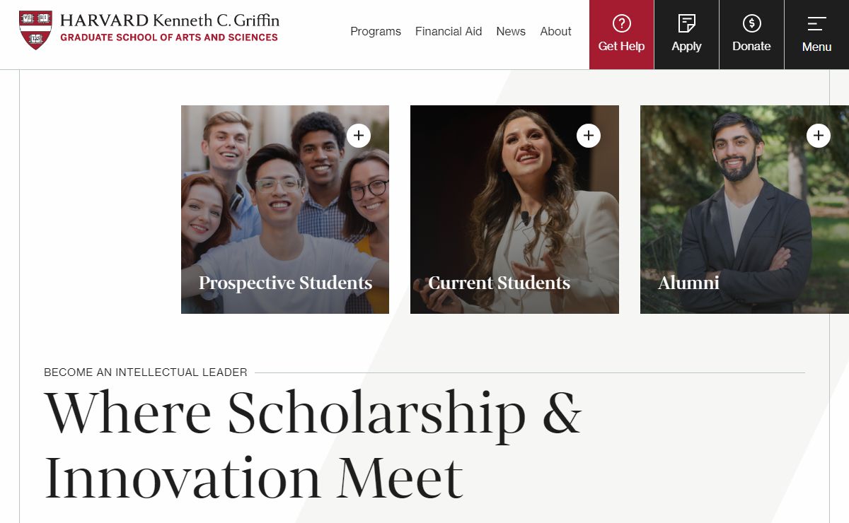The Harvard Kenneth C. Griffin Graduate School of Arts and Sciences