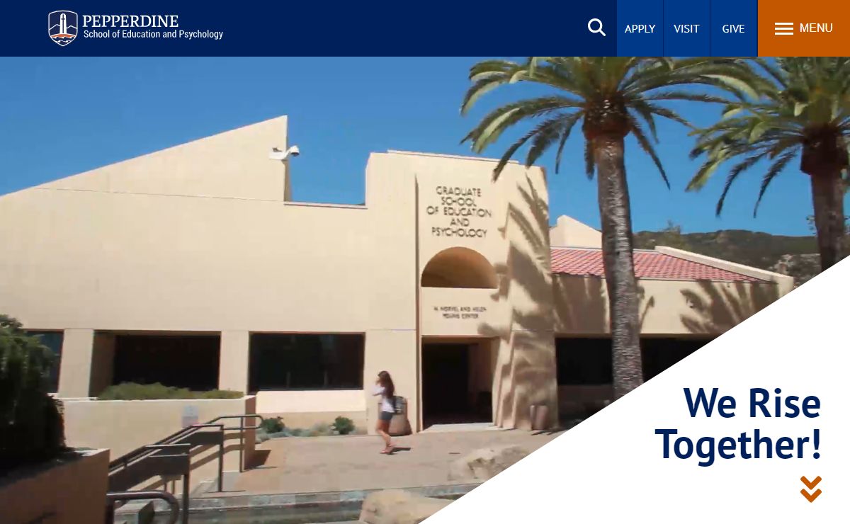 Graduate Programs in Education and Psychology - Pepperdine University