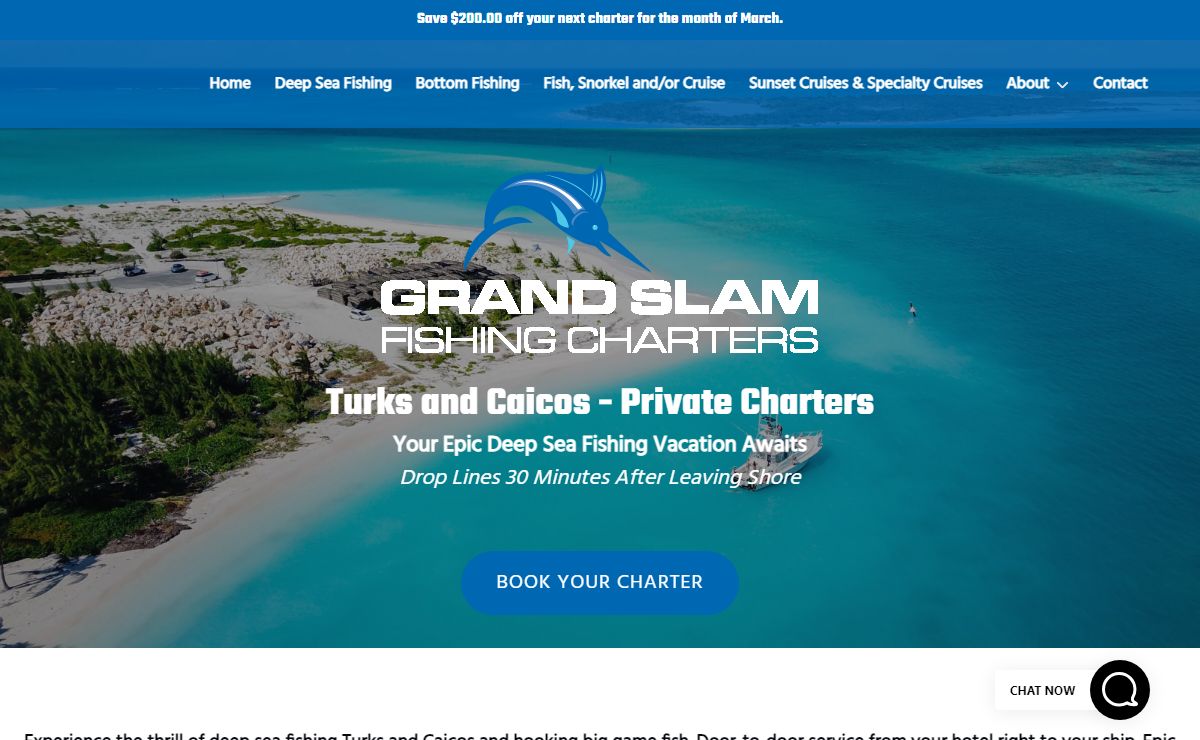 Grand Slam Fishing Charters | Turks and Caicos Fishing Charters