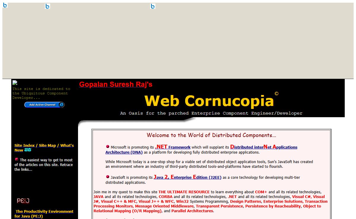 A Component Engineering Cornucopia by Gopalan Suresh Raj