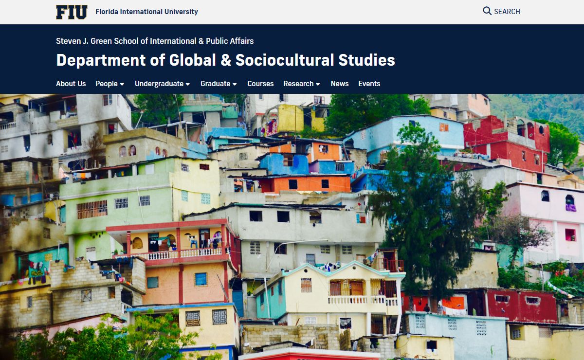 FIU Department of Global & Sociocultural Studies