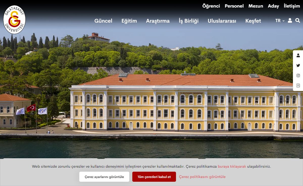 Anasayfa | Galatasaray Üniversitesi