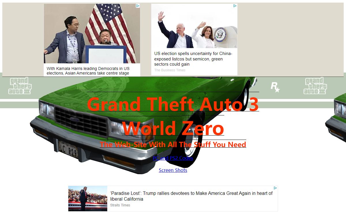 Grand Theft Auto 3 World Zero
