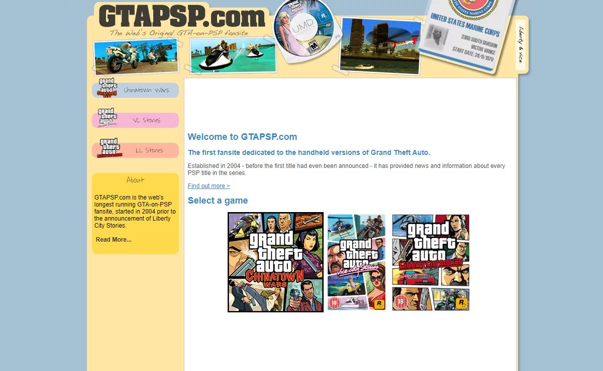 GTAPSP.com - Covering Vice City Stories and Liberty City Stories since 2004