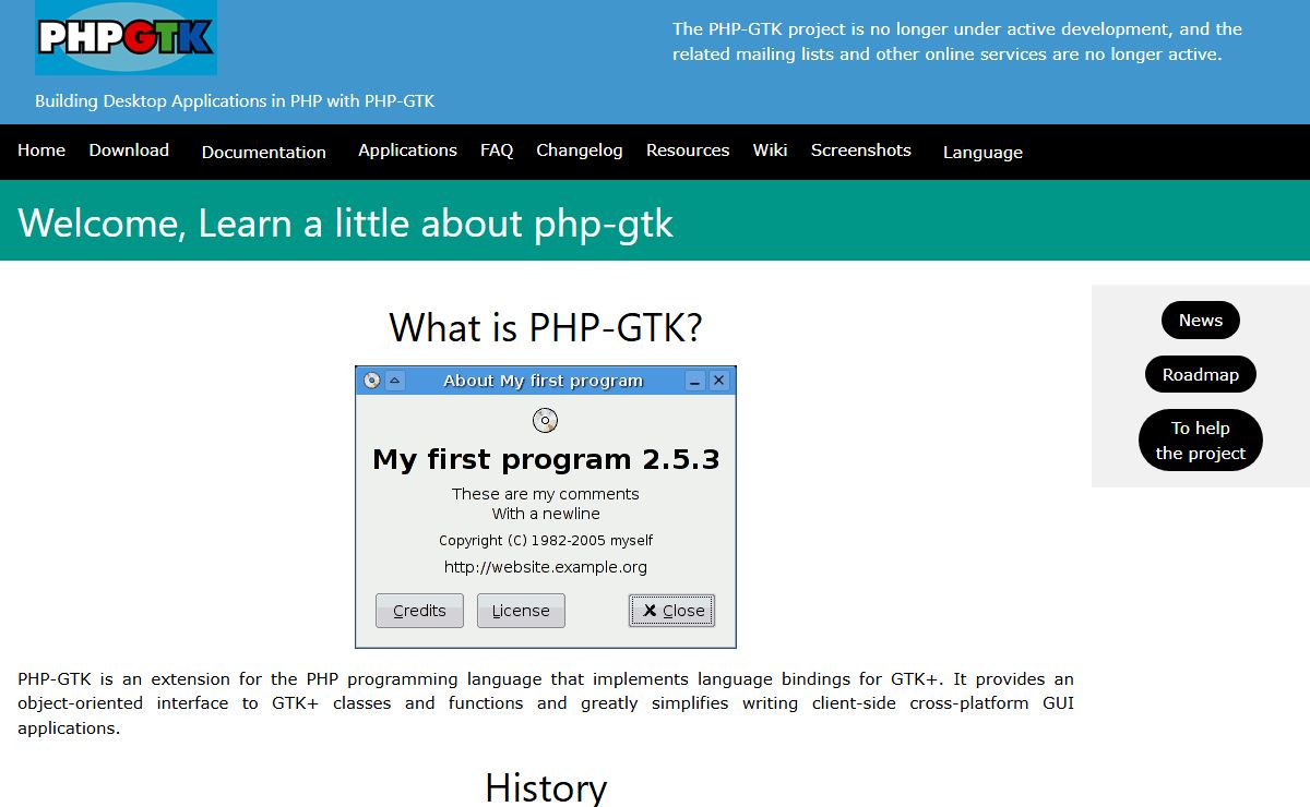 PHP-GTK