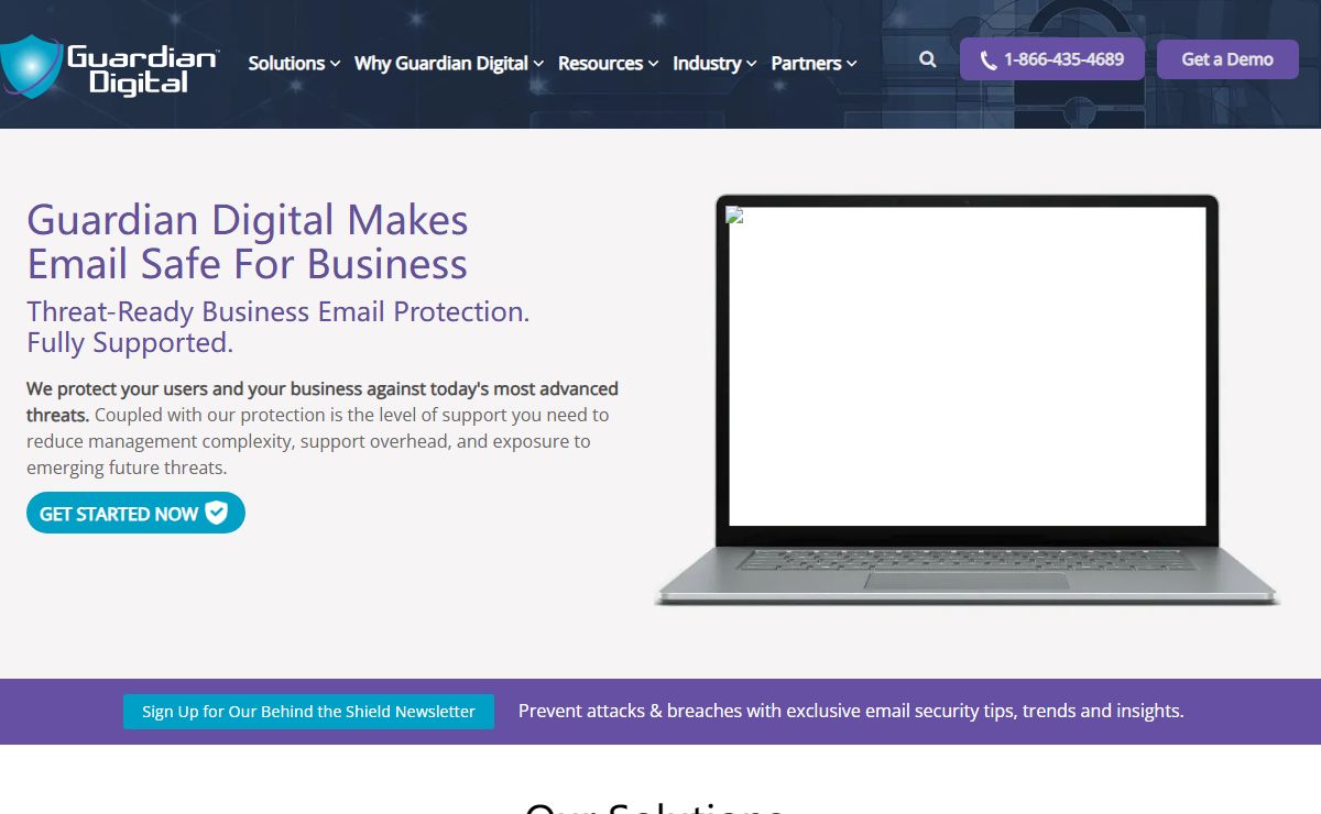 Makes Email Safe For Business: Microsoft 365, Google Workspace.