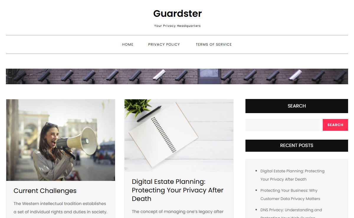 Guardster – Your Privacy Headquarters