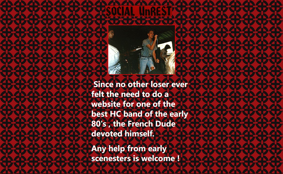 Social Unrest 2000
