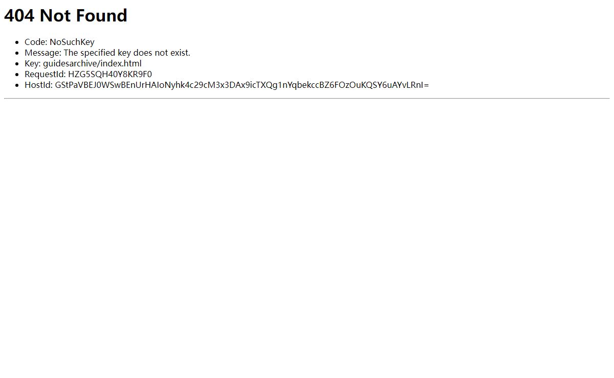 404 Not Found
