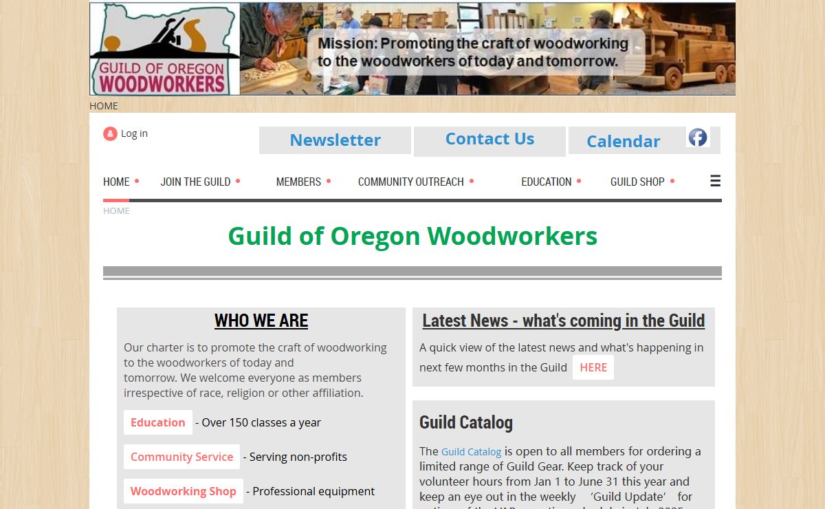 Guild of Oregon Woodworkers - HOME
