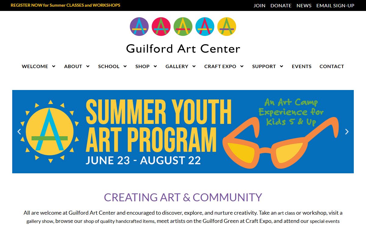 Creating Art and Community | Guilford Art Center