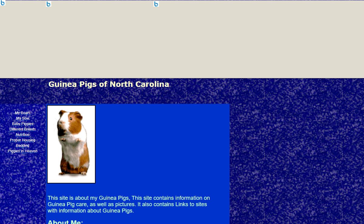 Guinea Pigs of North Carolina