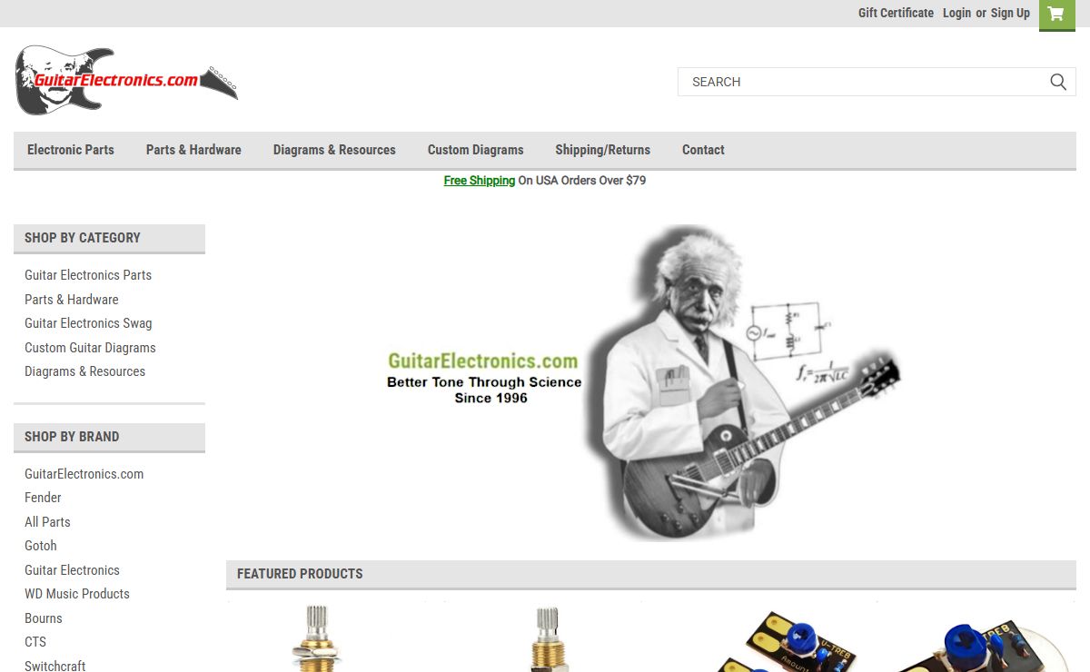 Guitar Electronics Parts & Wiring Diagrams | GuitarElectronics.com