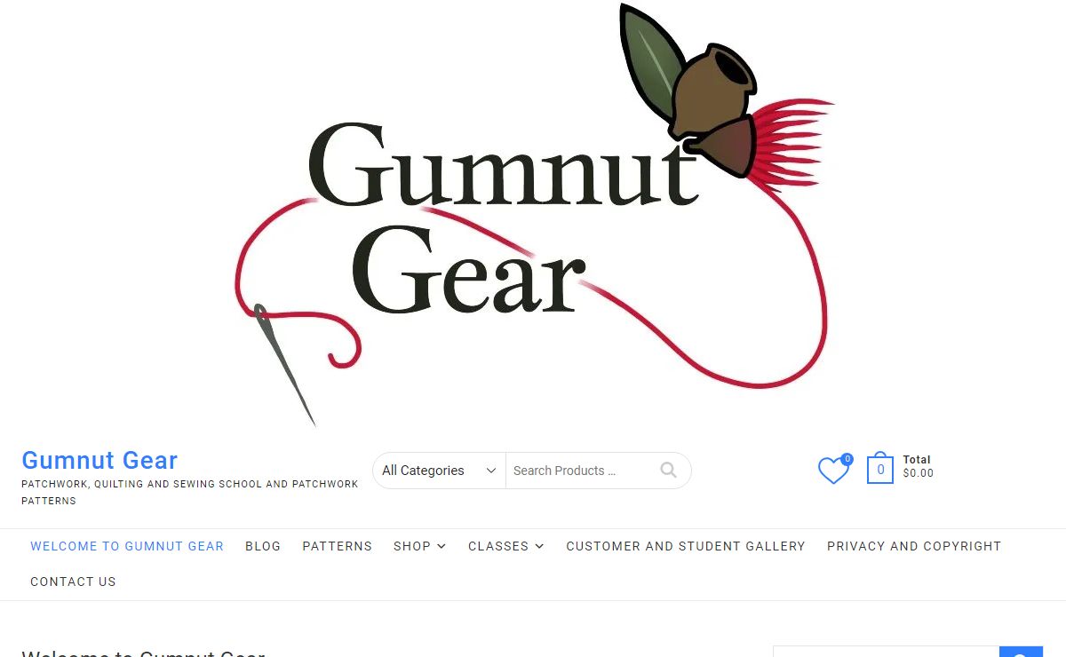 Gumnut Gear – Patchwork, Quilting and Sewing School and Patchwork Patterns