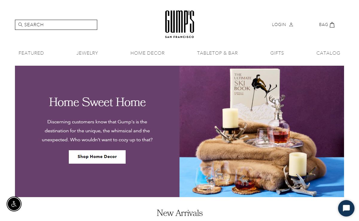 Gump's San Francisco - A Destination for Exceptional Taste