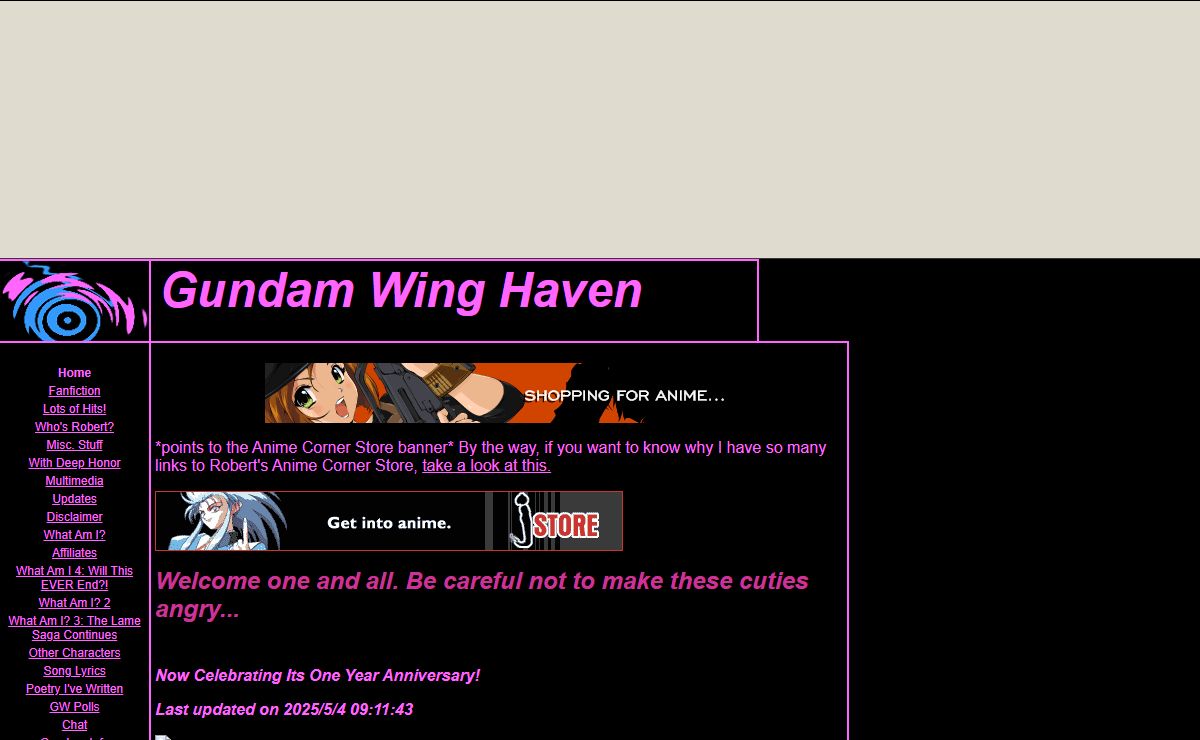 Gundam Wing Haven