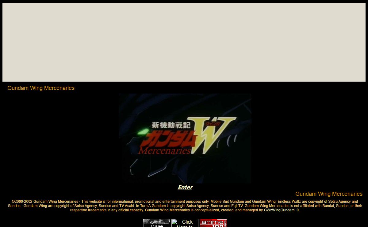 Gundam Wing Mercenaries