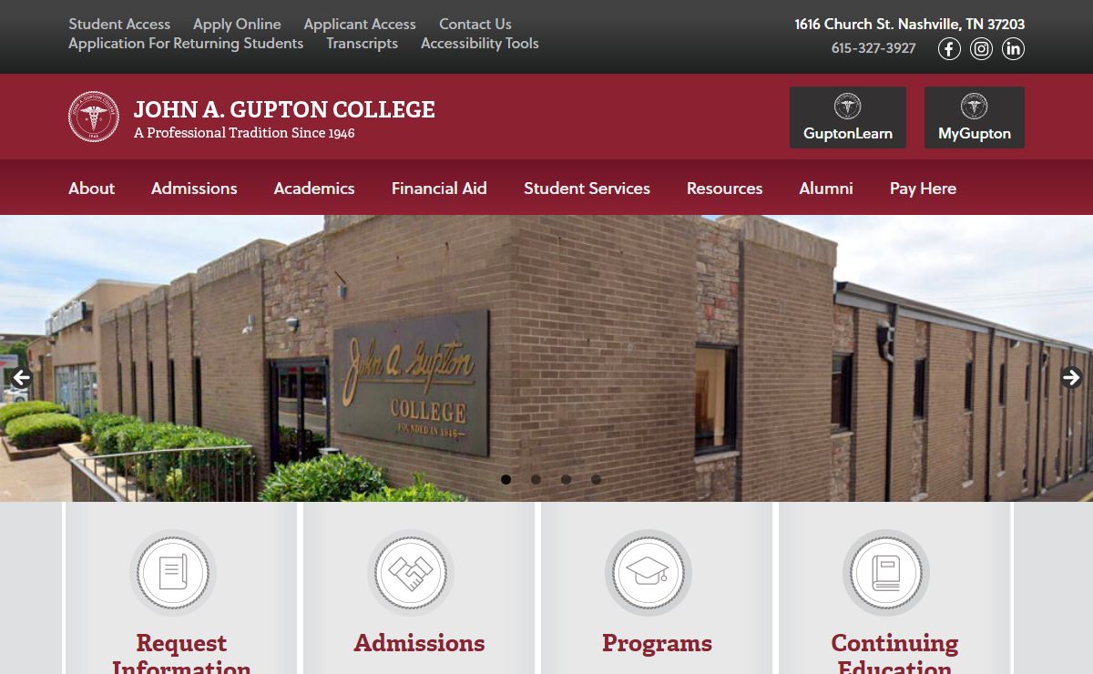 John A. Gupton - Founded in 1946 – Nashville, Tennessee