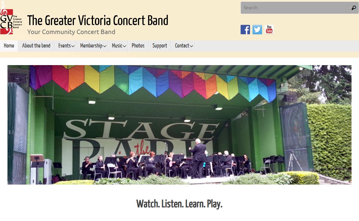 The Greater Victoria Concert Band – Your Community Concert Band