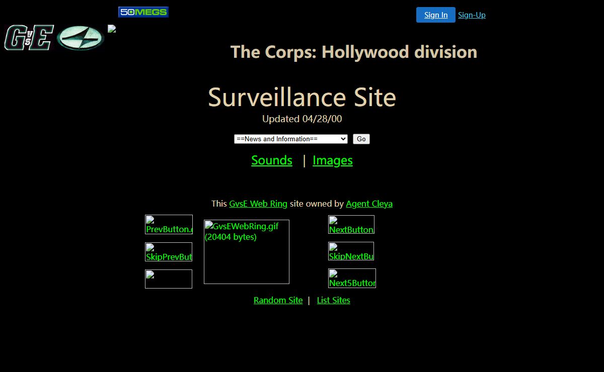 The Corps: Hollywood division