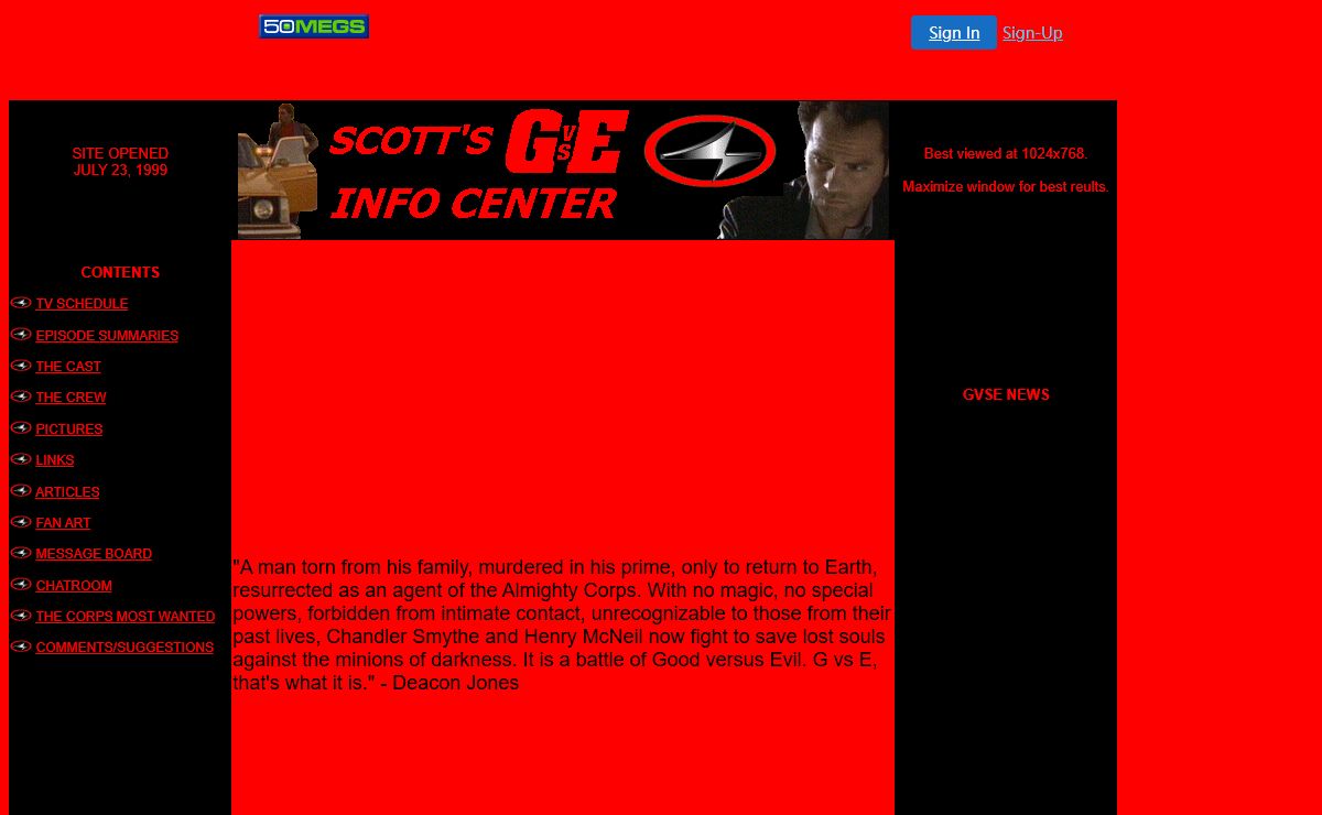 Scott's GvsE Info Center