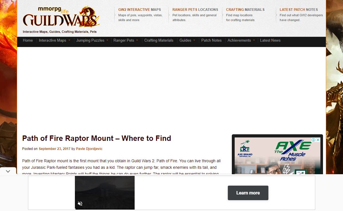 Guild Wars 2 Life - guides, jumping puzzles, maps