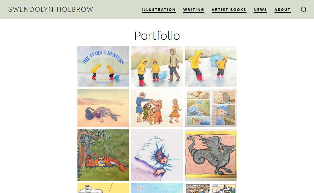 Gwendolyn Holbrow – The Art of Gwendolyn Holbrow
