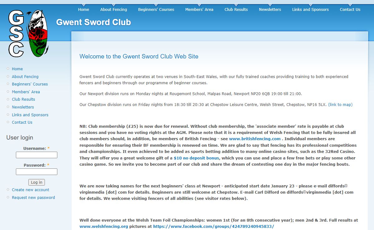 Gwent Sword Club