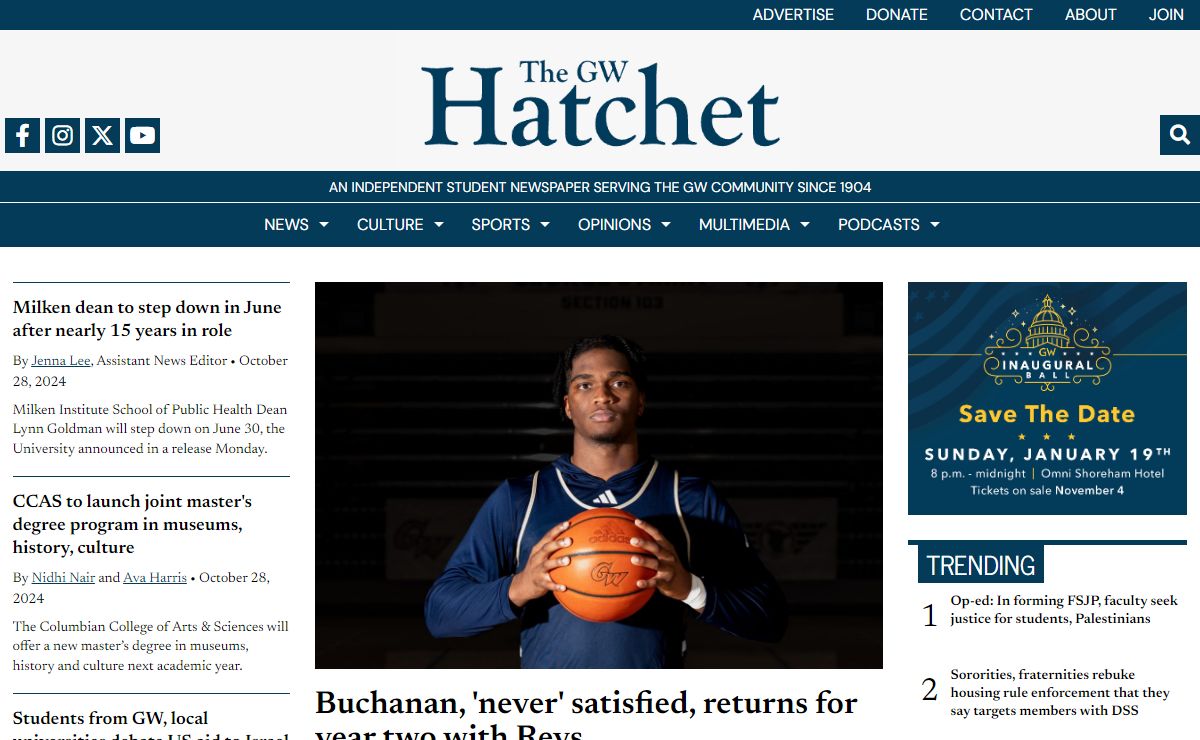 The GW Hatchet – Serving the GW Community since 1904