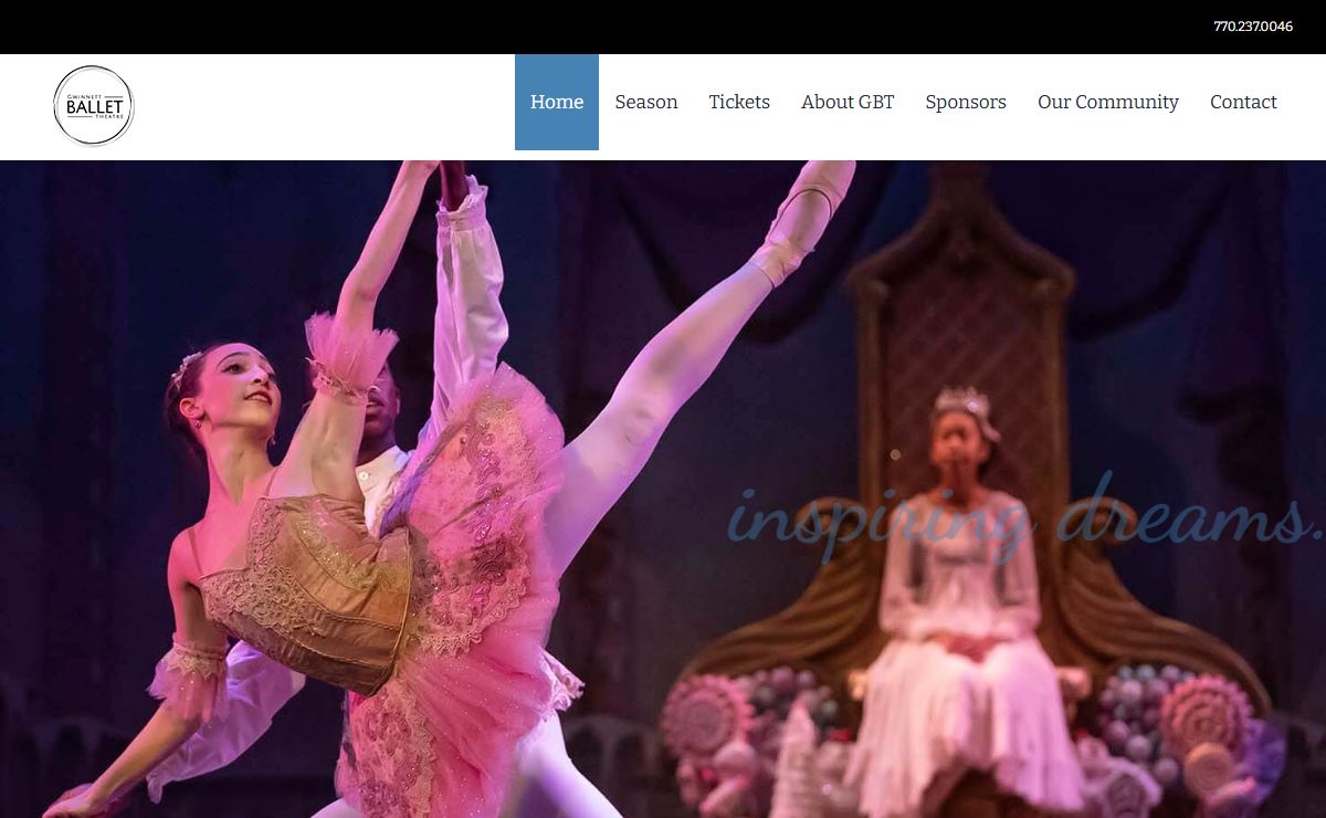 Homepage - Gwinnett Ballet Theatre