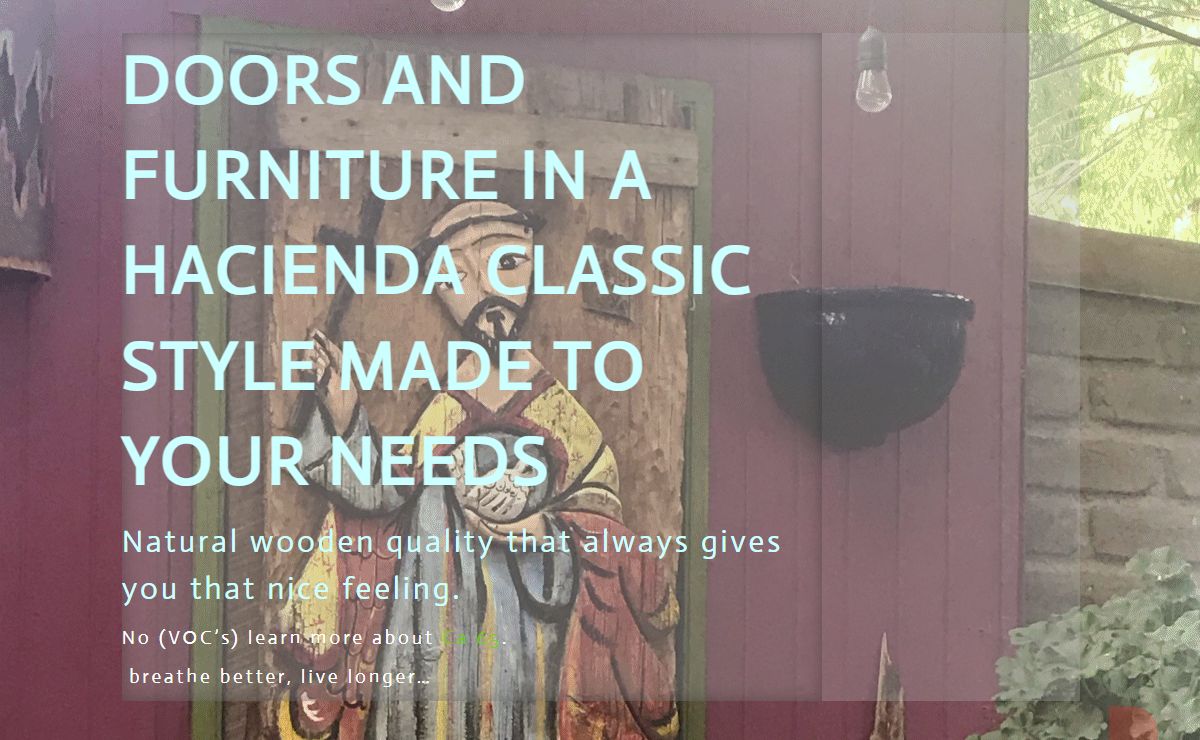 Hacienda Doors & Custom Furniture Manufacturer | Rustic Remodel Experts