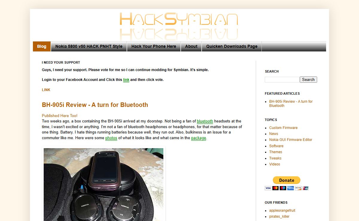 Hack Symbian Blog