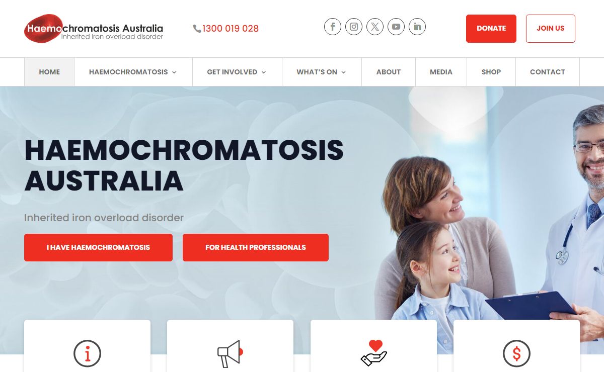 Haemochromatosis Australia | Inherited Iron Overload Disorder