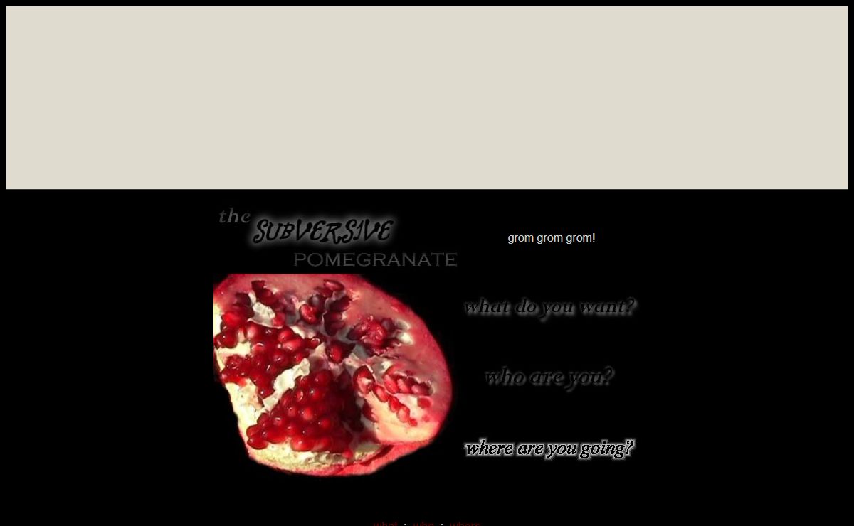 -the subversive pomegranate-