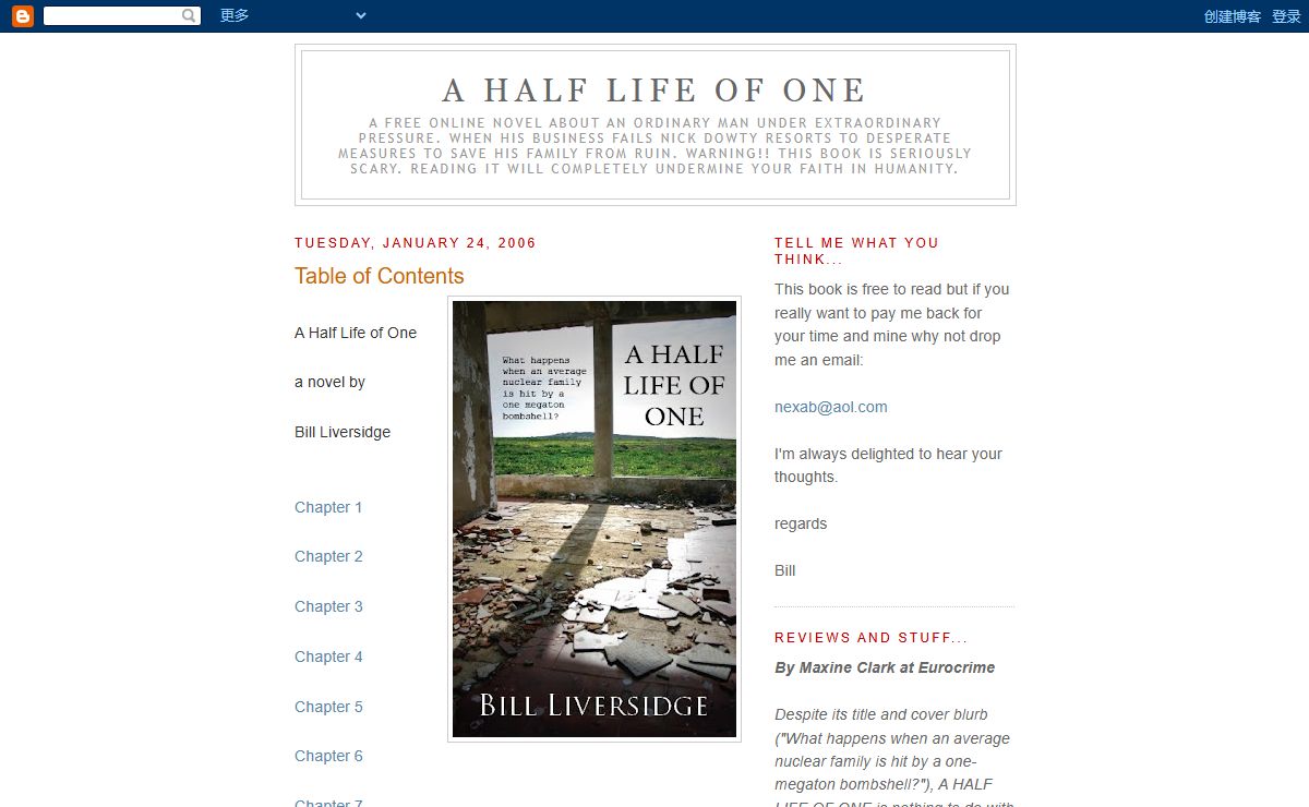 A Half Life Of One