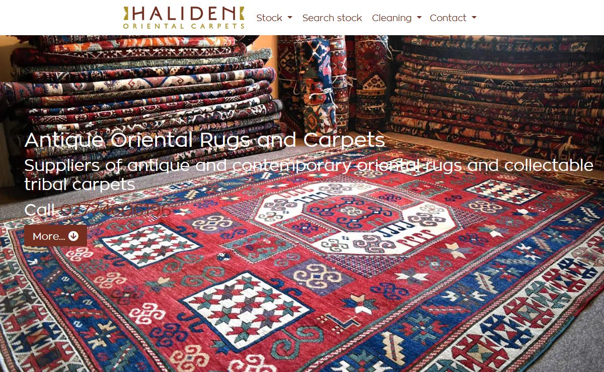 Antique oriental carpets & Persian rugs by Haliden