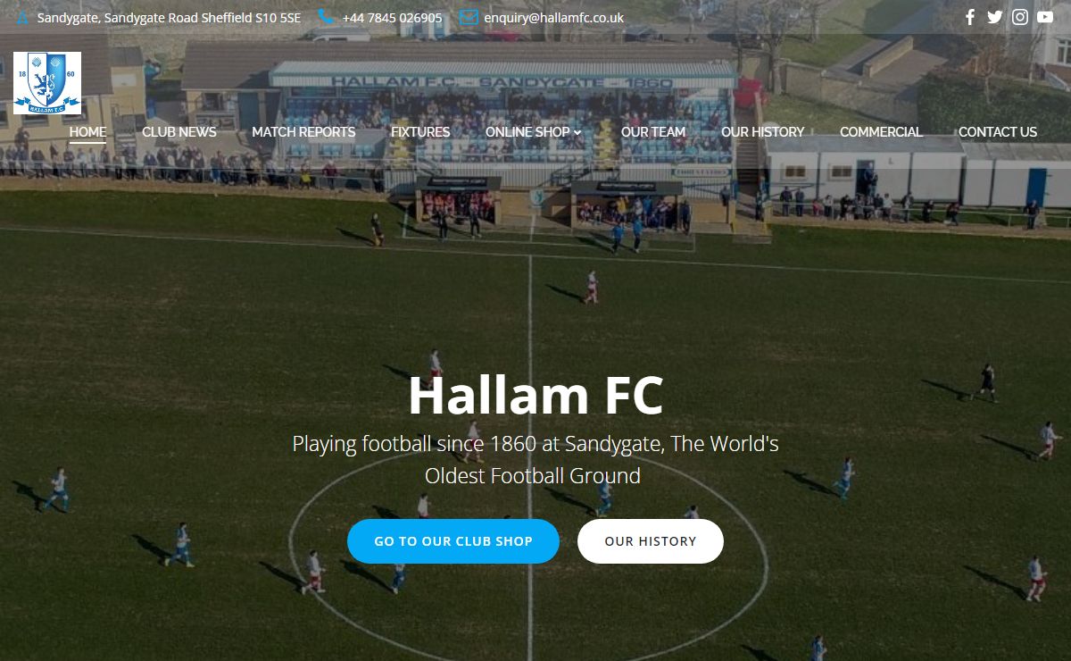 Hallam FC – Playing on the World’s Oldest Football Ground