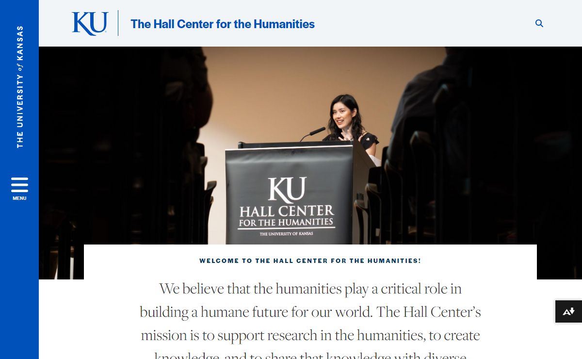 hallcenter | The Hall Center for the Humanities
