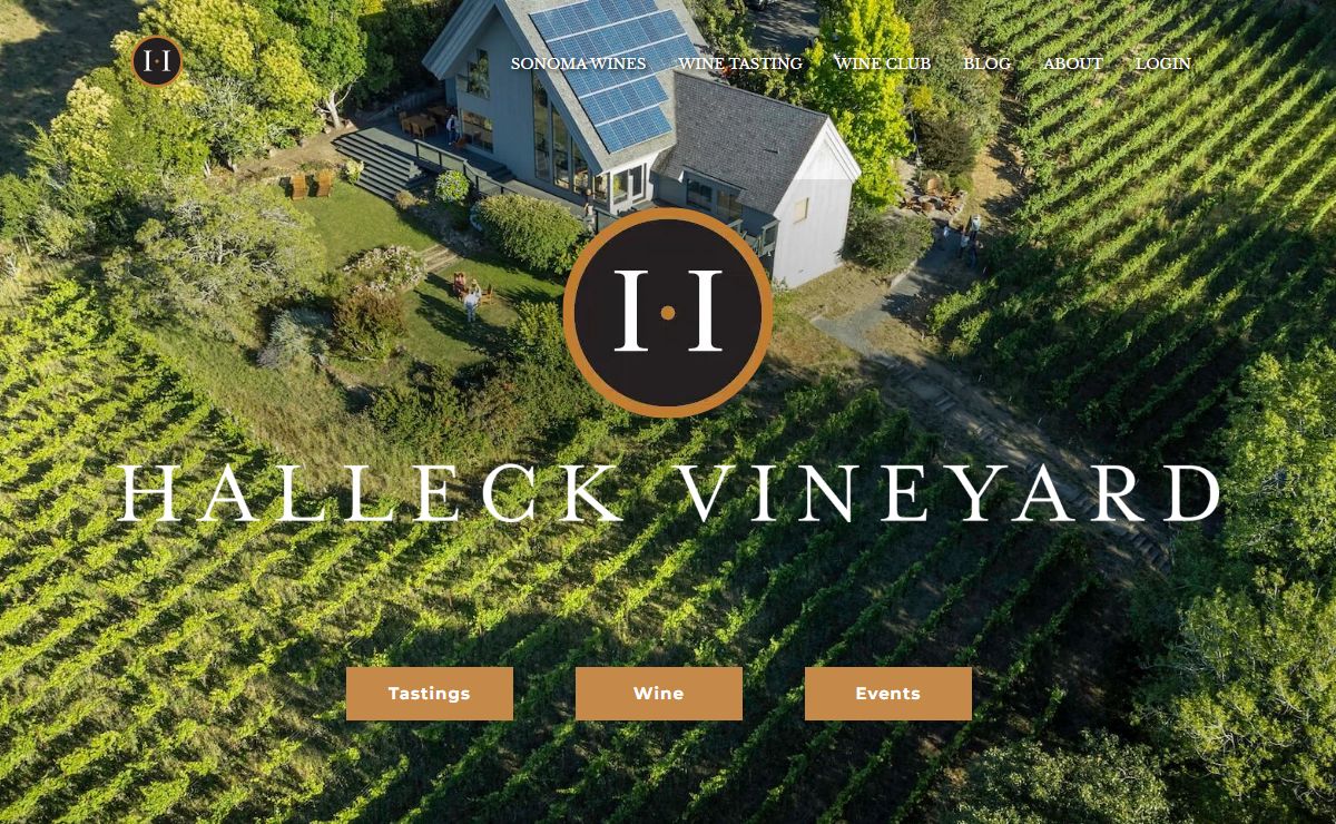 Top Sebastopol Wineries | Halleck Vineyard Sebastopol Winery