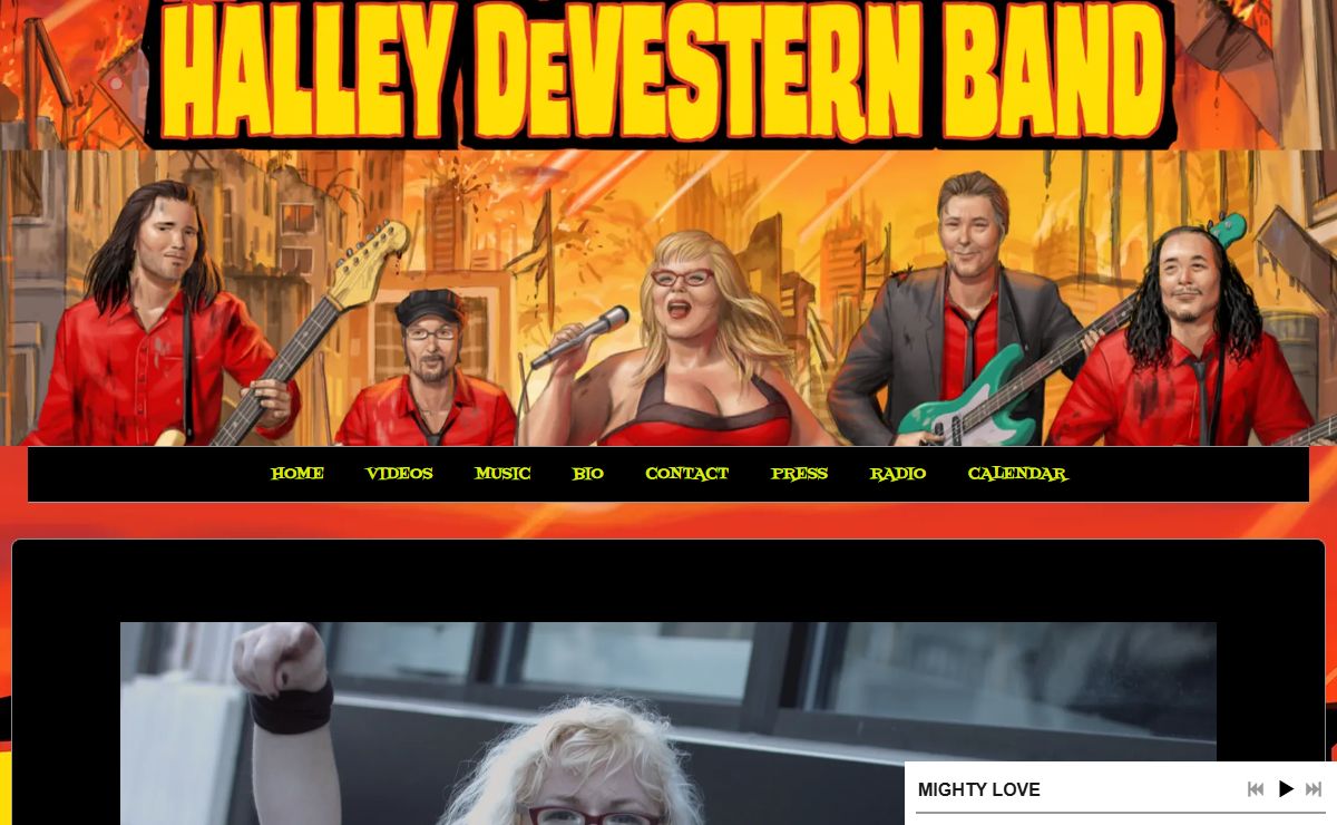 The Halley DeVestern Band