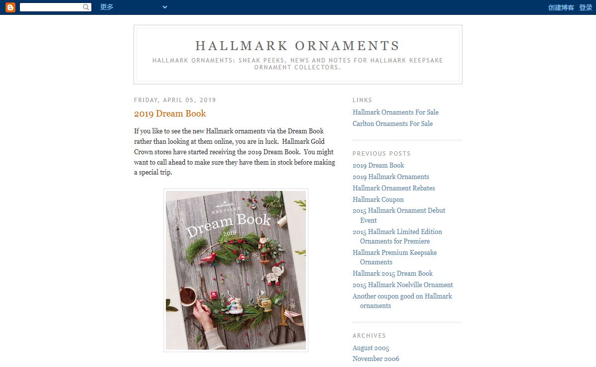 Hallmark Ornaments