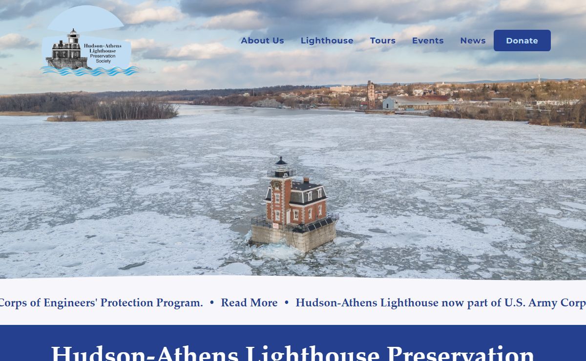 Hudson Athens Lighthouse Preservation Society