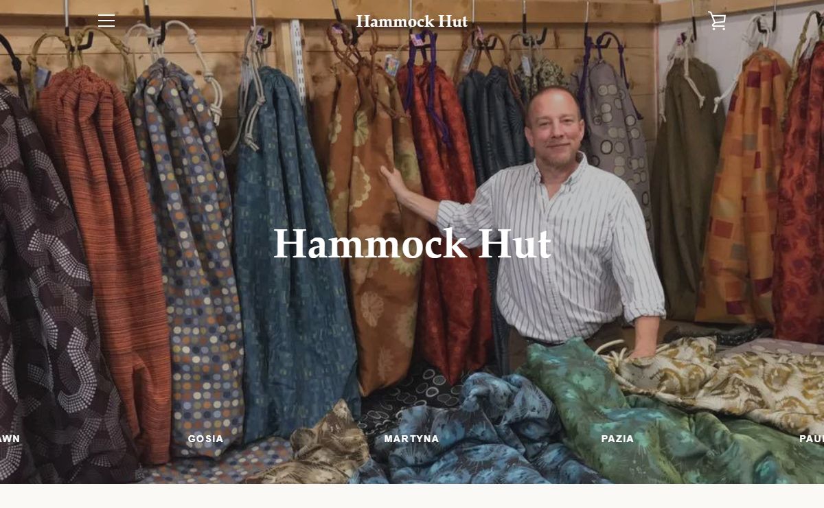The Hammock Hut in St. Germain Wisconsin. Made In USA.