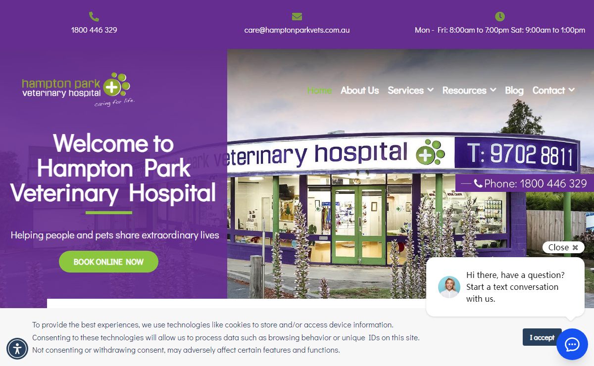 Hampton Park Veterinary Hospital: Lynbrook, Narre Warren S