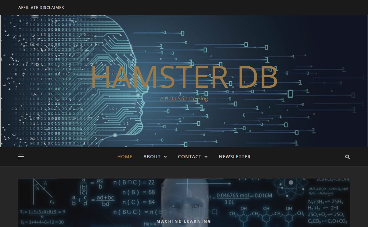 Hamster DB – A Data Science Blog