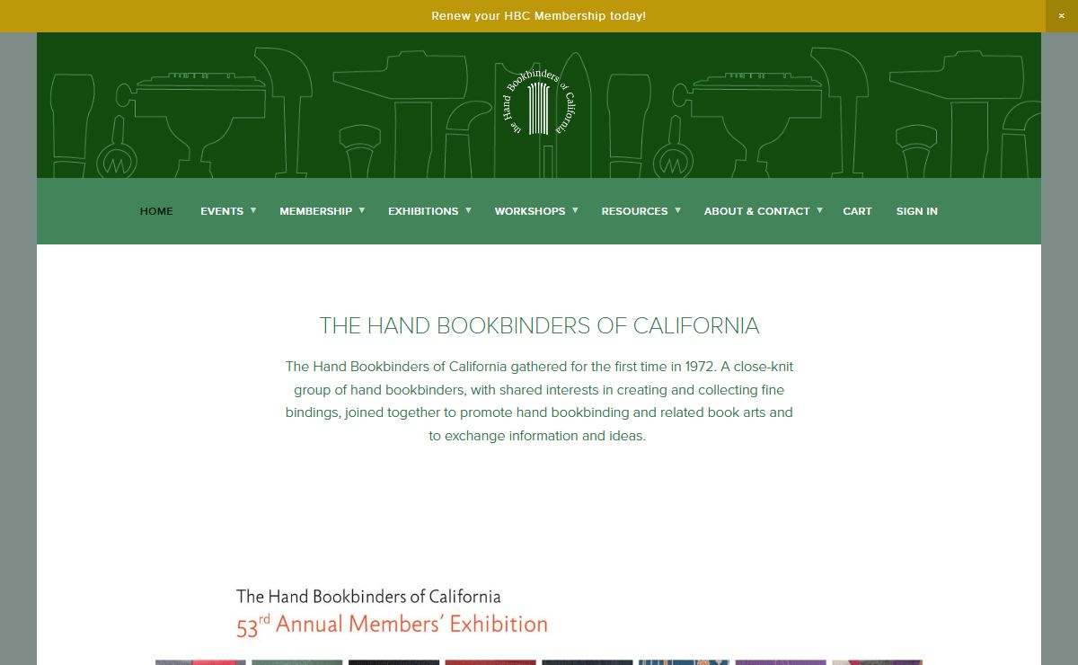 Hand Bookbinders of California