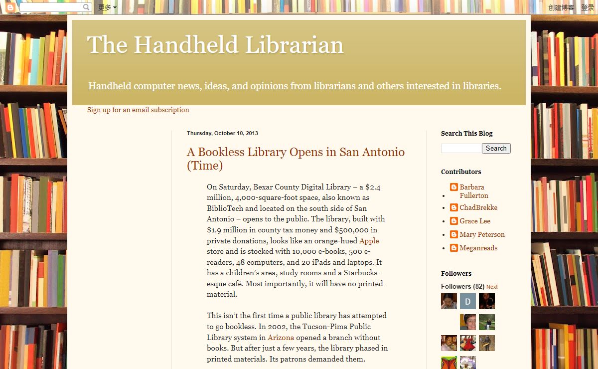 The Handheld Librarian
