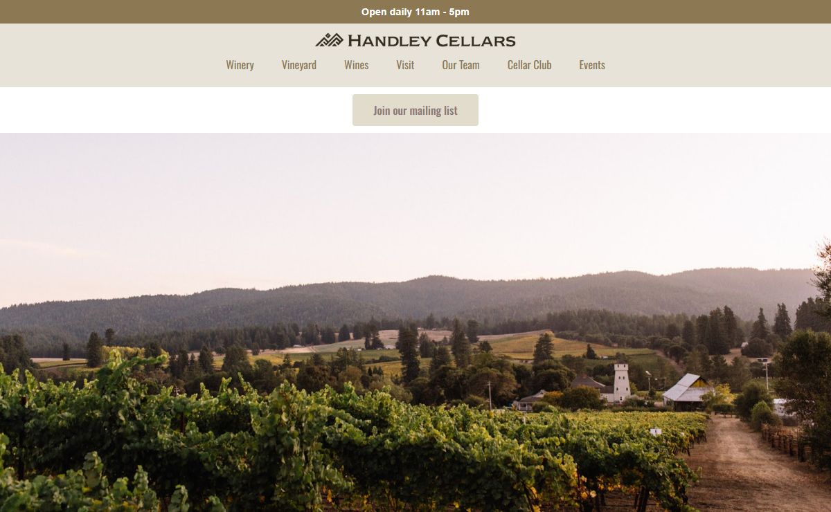Home - Handley Wines