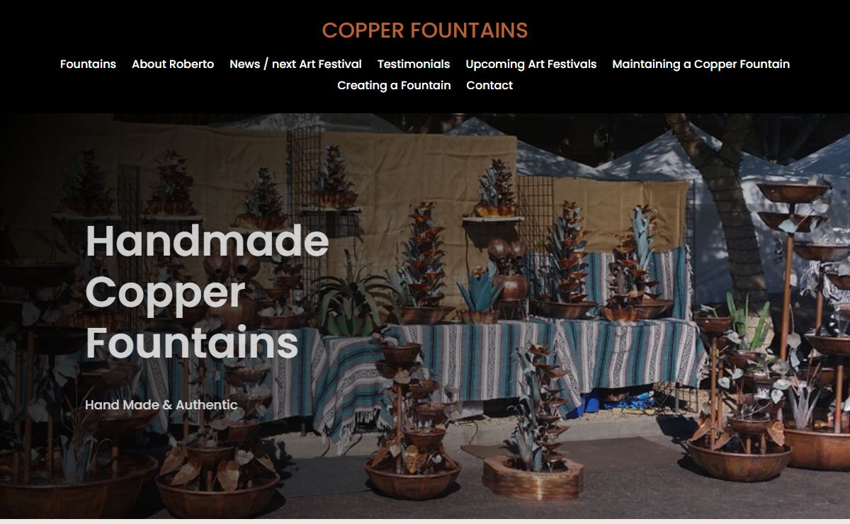 Home | COPPER FOUNTAINS